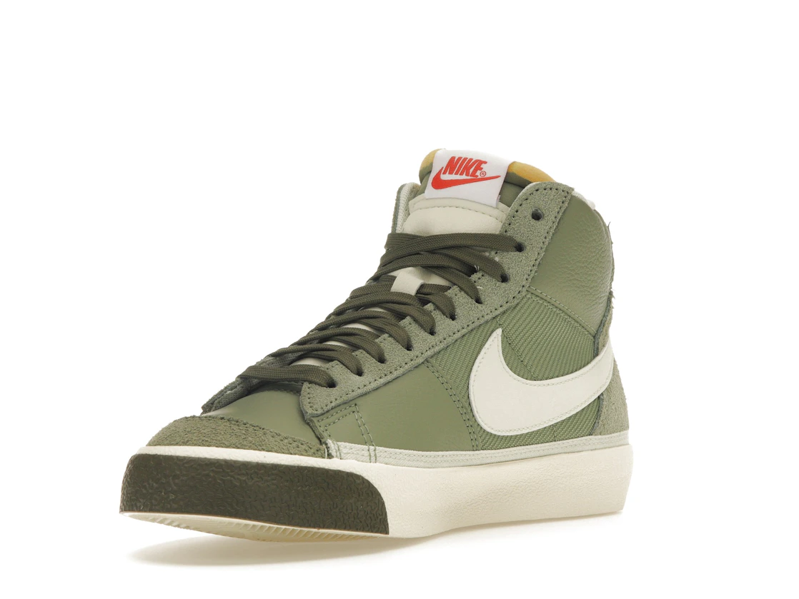 Vue 14 de Nike Blazer Mid Pro Club Oil Green Medium Olive