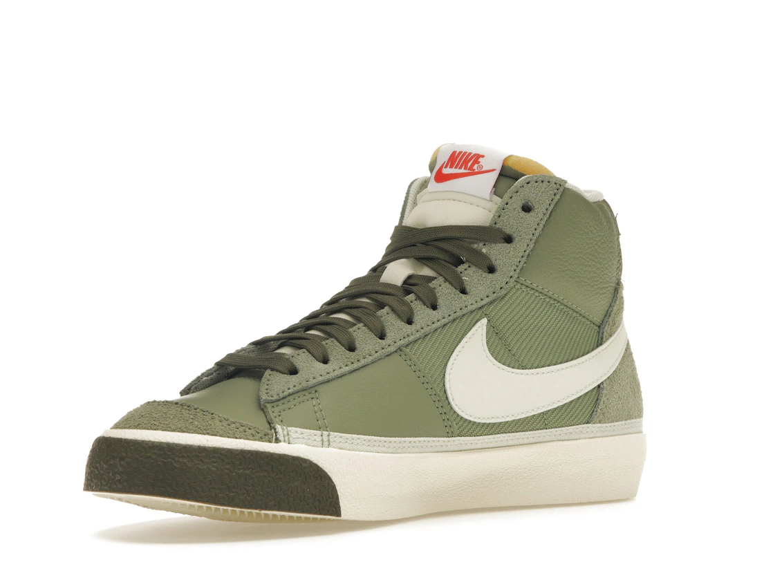 Vue 15 de Nike Blazer Mid Pro Club Oil Green Medium Olive