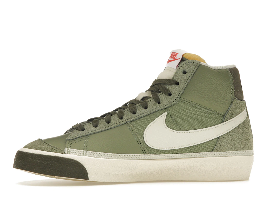 Vue 18 de Nike Blazer Mid Pro Club Oil Green Medium Olive