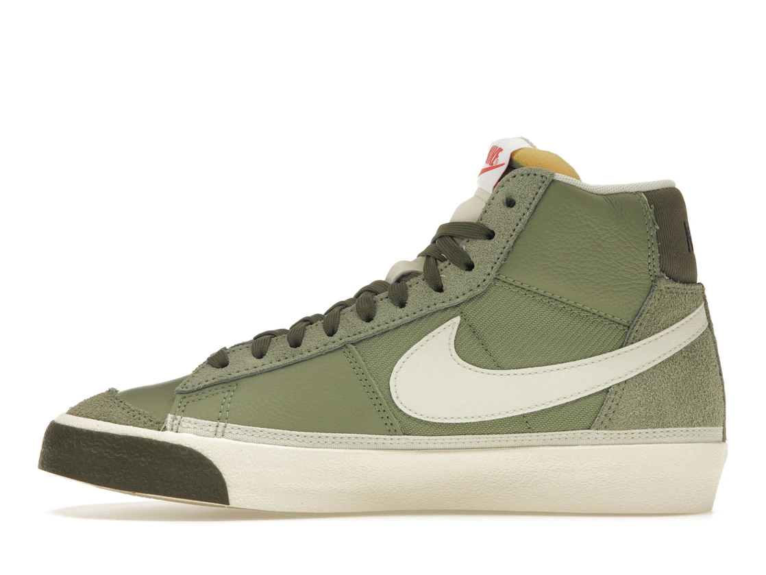 Vue 19 de Nike Blazer Mid Pro Club Oil Green Medium Olive