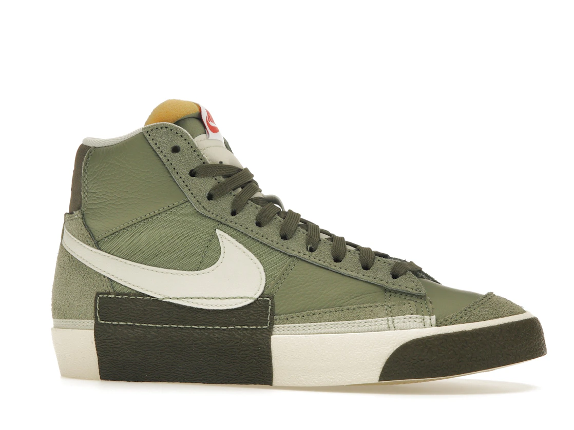 Vue 3 de Nike Blazer Mid Pro Club Oil Green Medium Olive