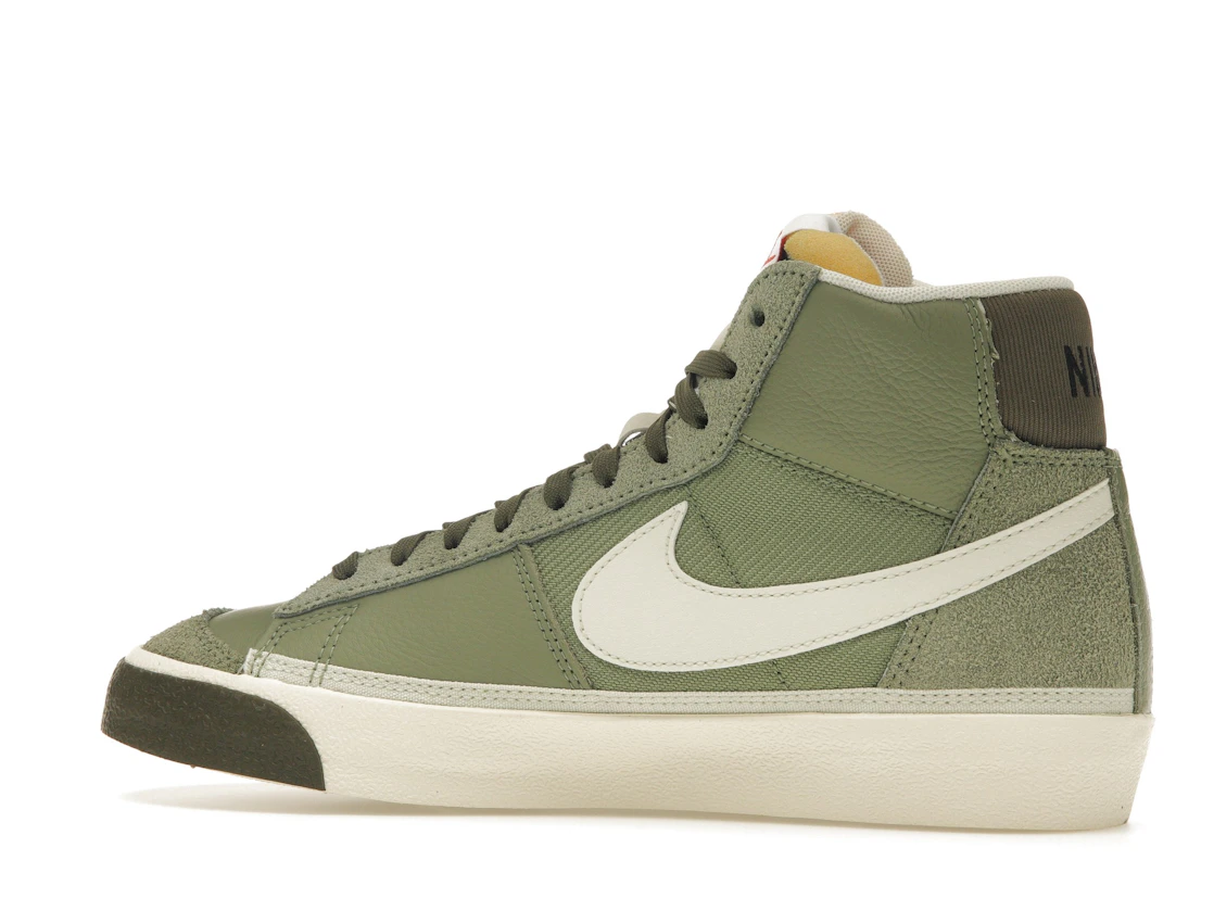 Vue 21 de Nike Blazer Mid Pro Club Oil Green Medium Olive