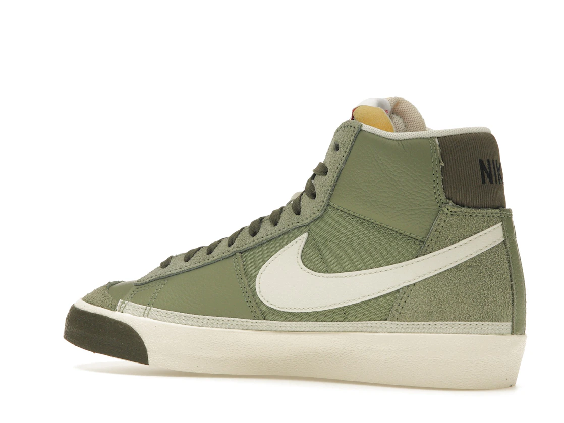 Vue 22 de Nike Blazer Mid Pro Club Oil Green Medium Olive