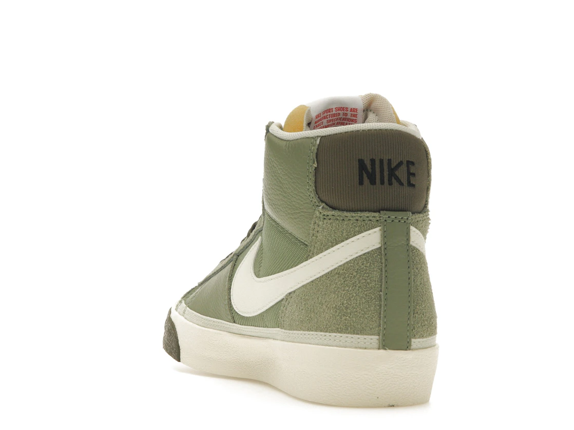 Vue 26 de Nike Blazer Mid Pro Club Oil Green Medium Olive
