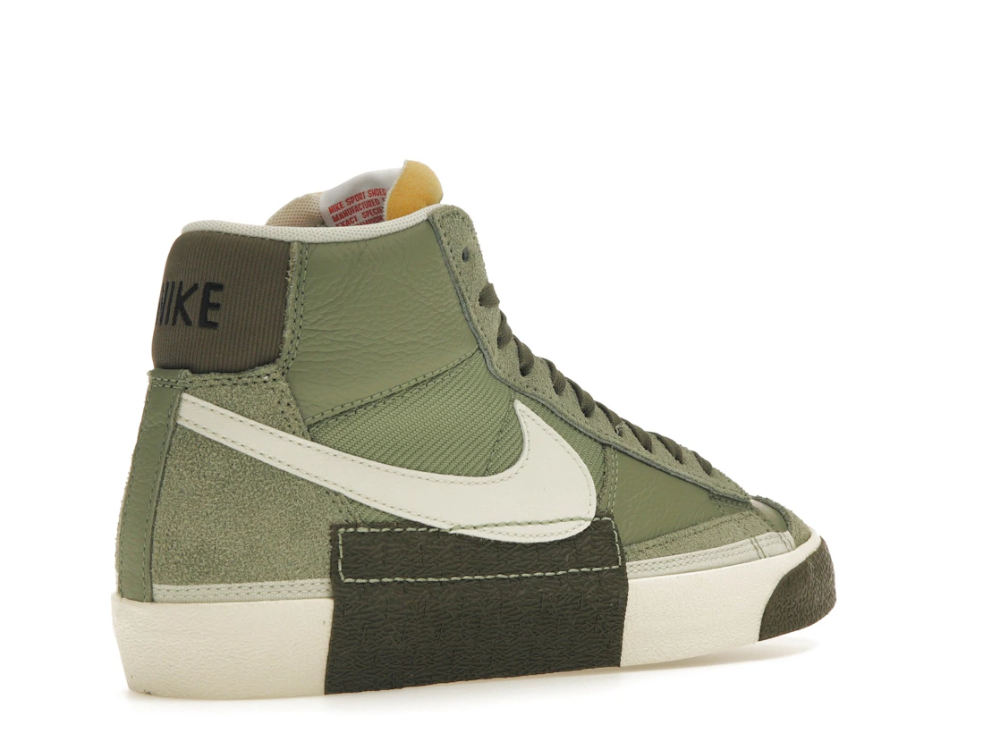 Vue 33 de Nike Blazer Mid Pro Club Oil Green Medium Olive
