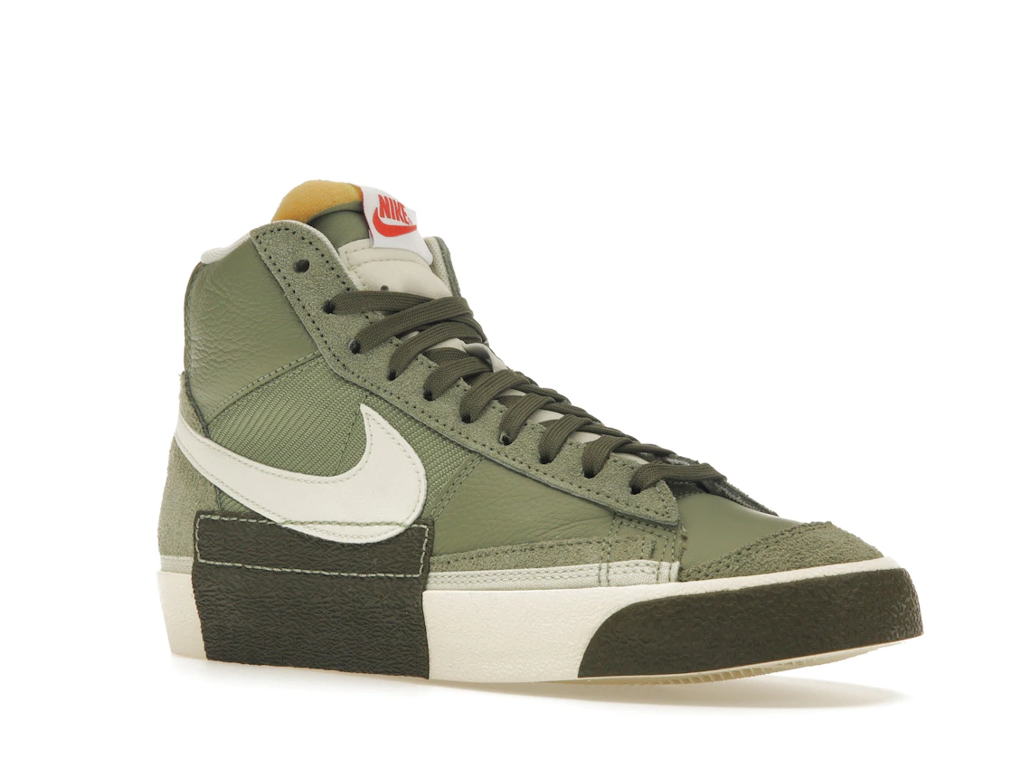 Vue 5 de Nike Blazer Mid Pro Club Oil Green Medium Olive