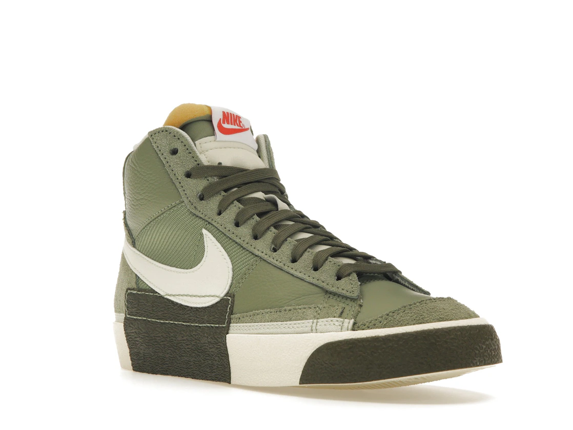 Vue 6 de Nike Blazer Mid Pro Club Oil Green Medium Olive