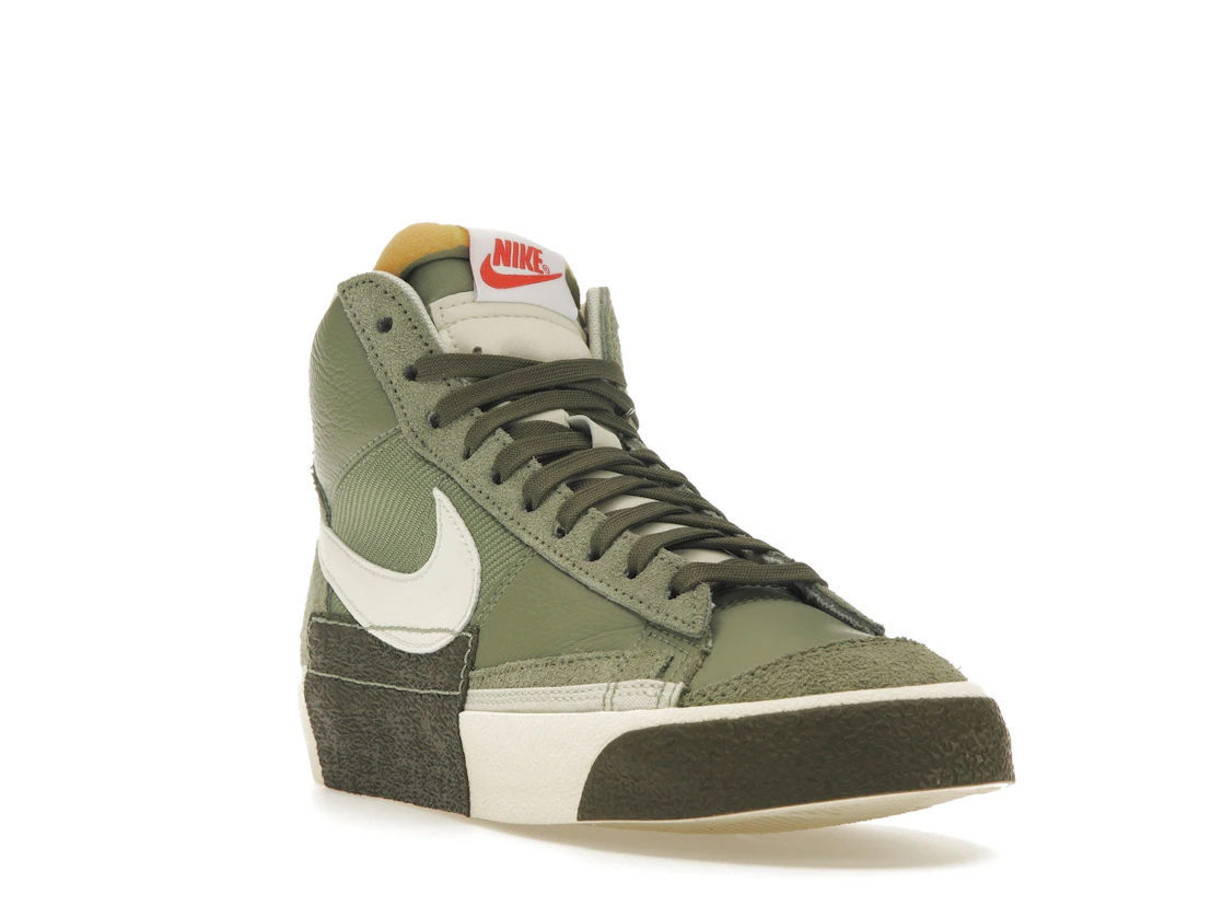 Vue 7 de Nike Blazer Mid Pro Club Oil Green Medium Olive