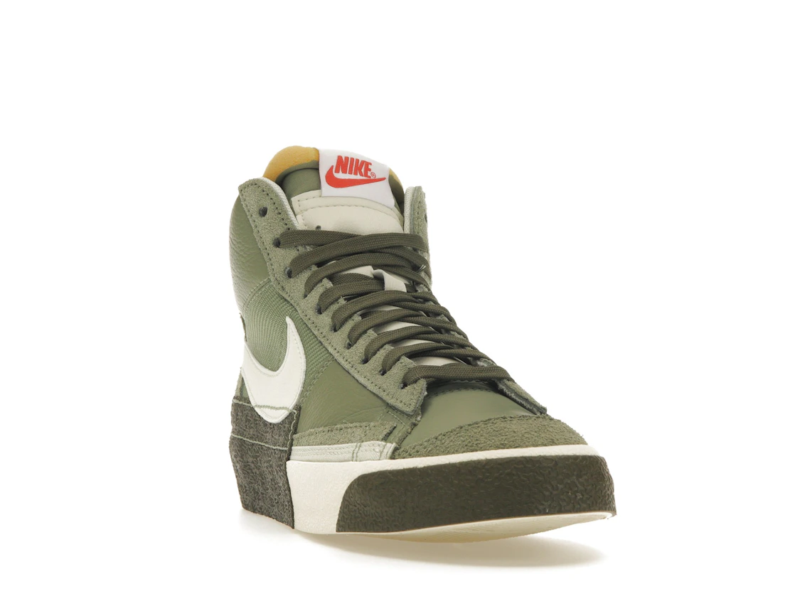 Vue 8 de Nike Blazer Mid Pro Club Oil Green Medium Olive