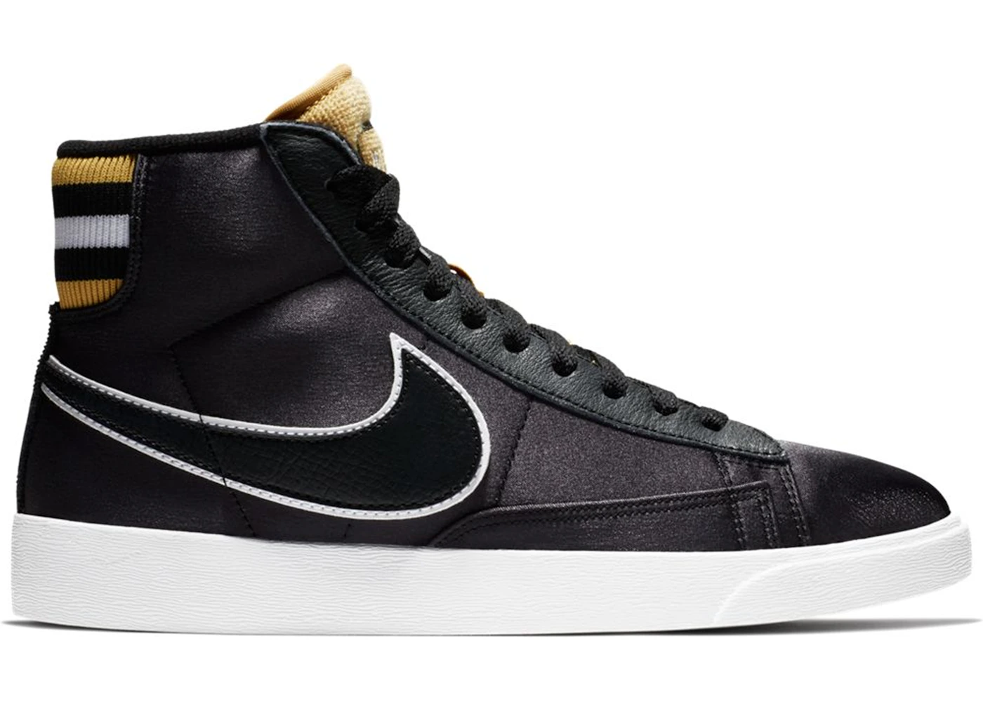 Nike Blazer Mid Black Wheat Gold 
