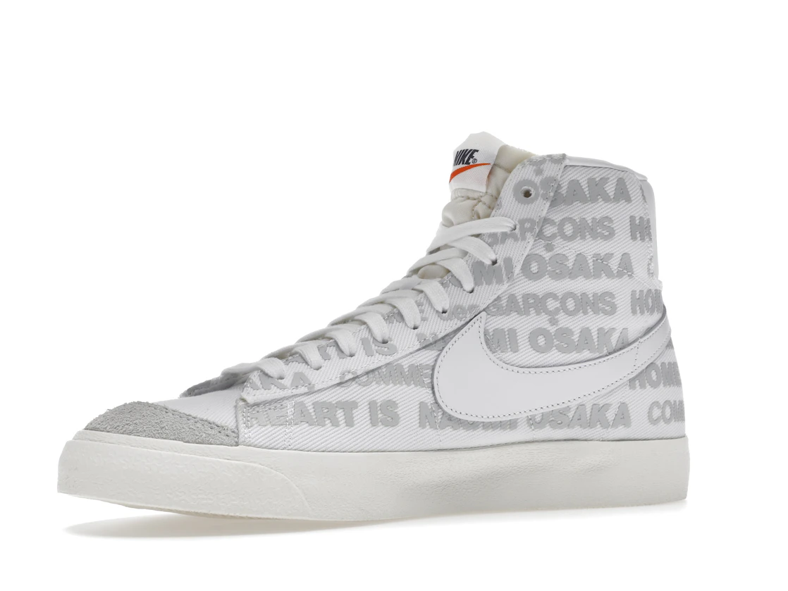 Vue 16 de Nike Blazer Mid Comme des Garcons x Naomi Osaka