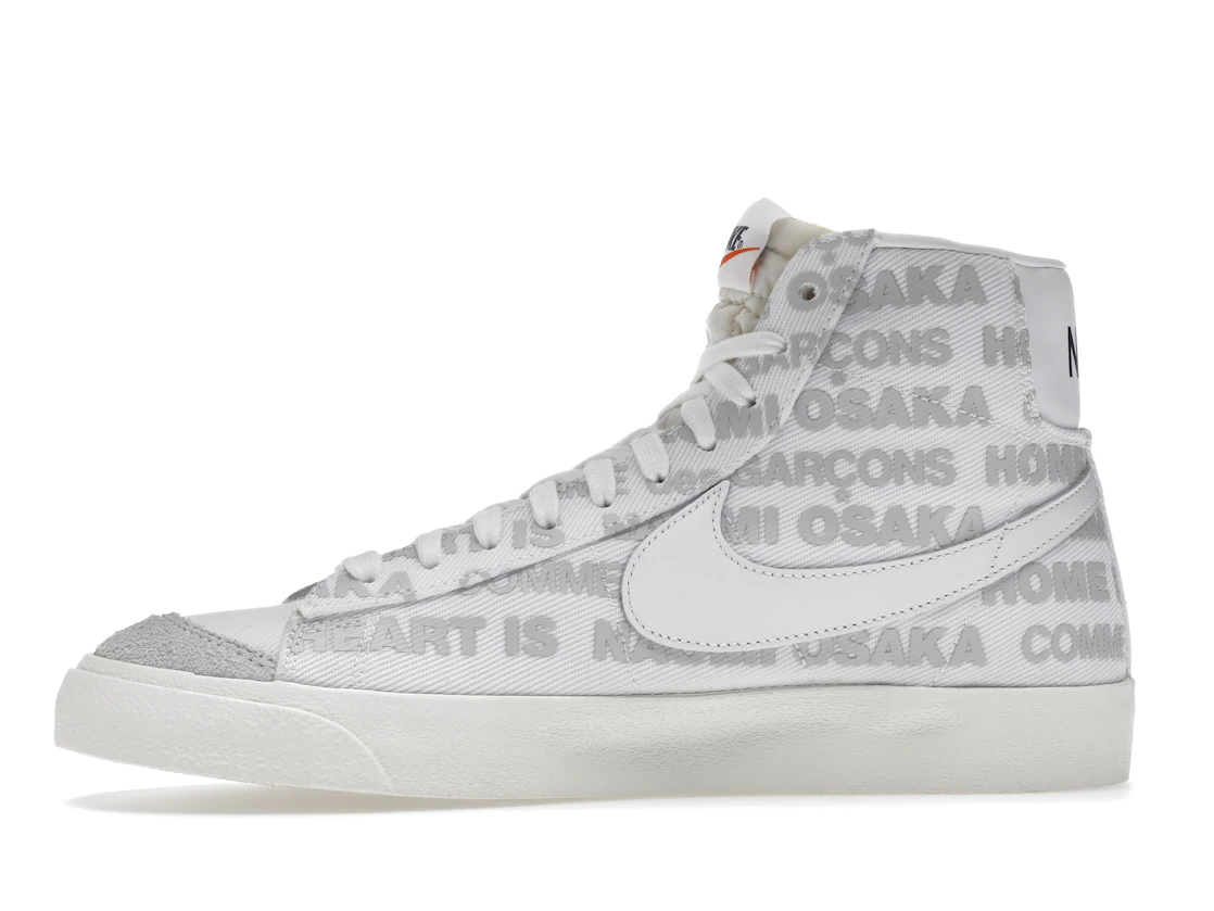 Vue 18 de Nike Blazer Mid Comme des Garcons x Naomi Osaka