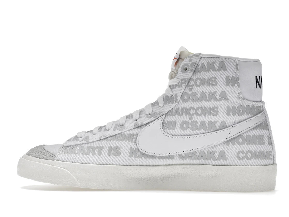 Vue 20 de Nike Blazer Mid Comme des Garcons x Naomi Osaka