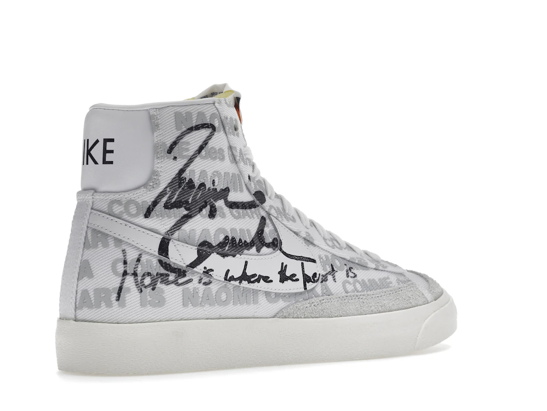 Vue 33 de Nike Blazer Mid Comme des Garcons x Naomi Osaka