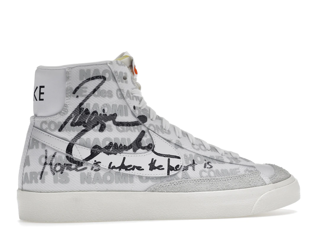 Vue 35 de Nike Blazer Mid Comme des Garcons x Naomi Osaka