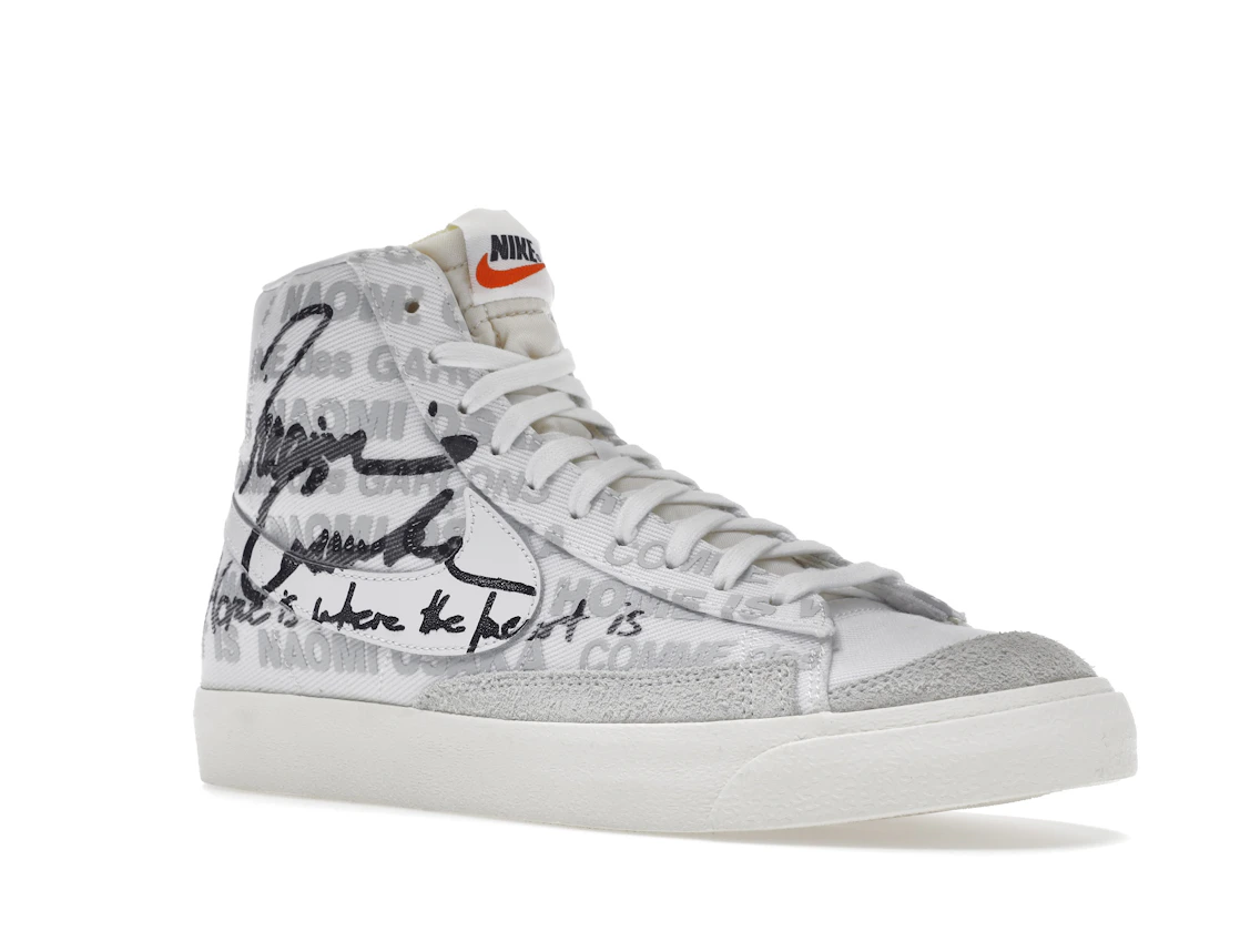 Vue 5 de Nike Blazer Mid Comme des Garcons x Naomi Osaka