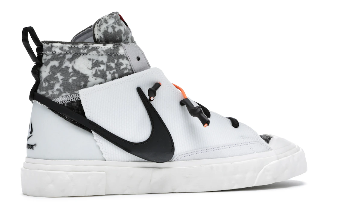 Vue 35 de Nike Blazer Mid READYMADE White