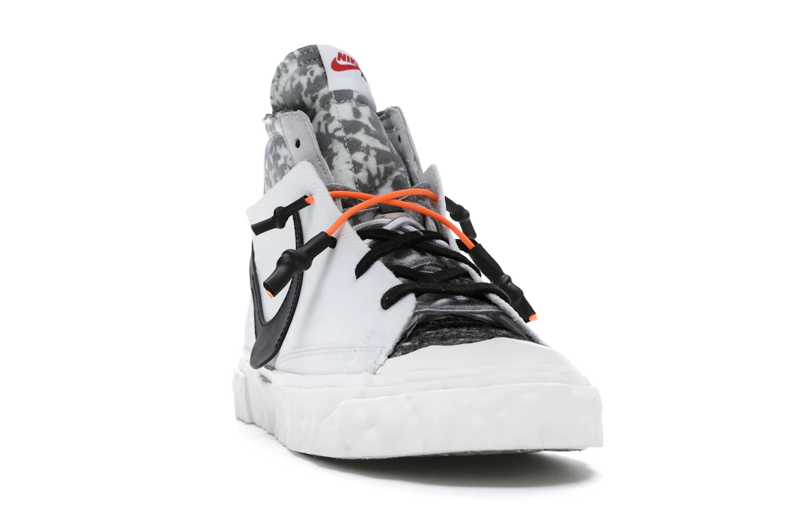 Vue 8 de Nike Blazer Mid READYMADE White