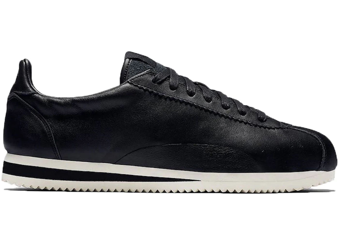 Nike Classic Cortez Premium Swooshless Black