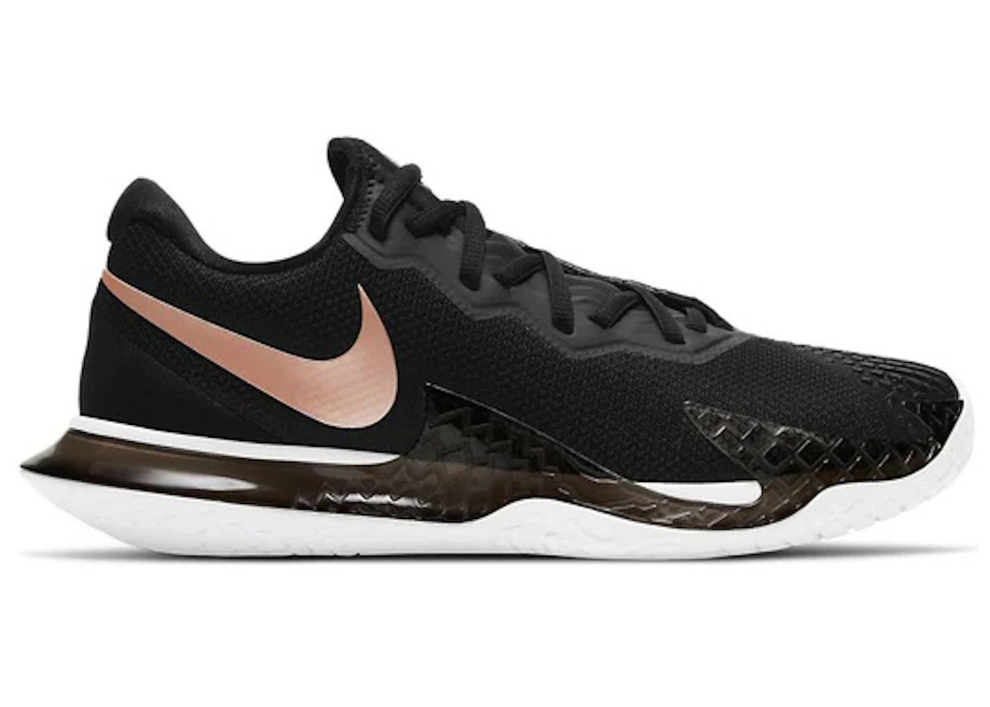 Nike Court Air Zoom Vapor Cage 4 Black Metallic Red Bronze 