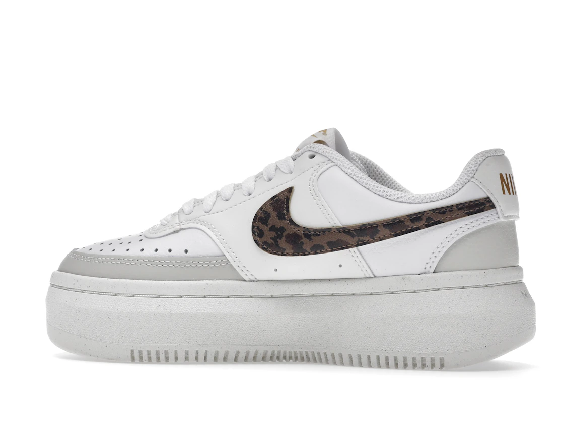 Vue 21 de Nike Court Vision Alta Low White Light Bone Sail Archaeo Brown 