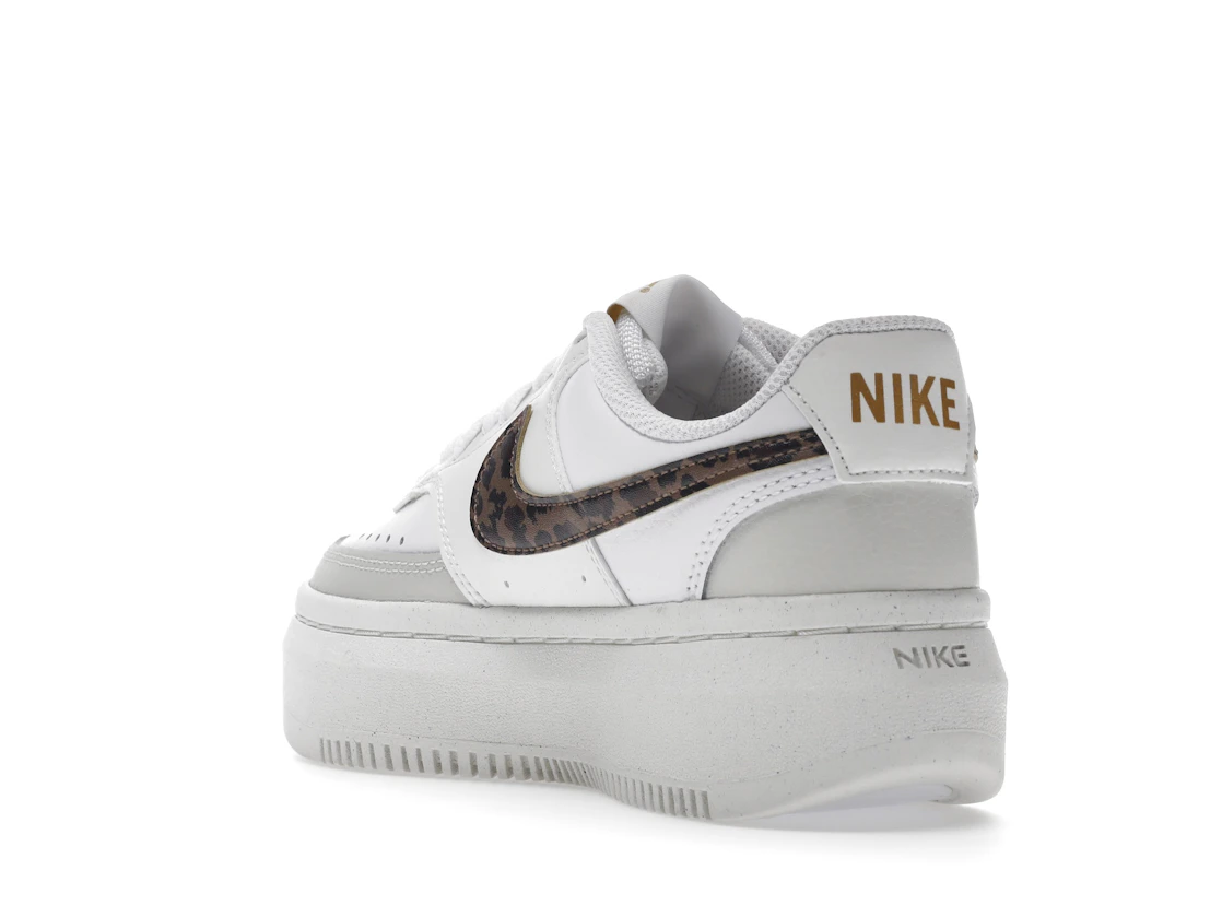 Vue 25 de Nike Court Vision Alta Low White Light Bone Sail Archaeo Brown 