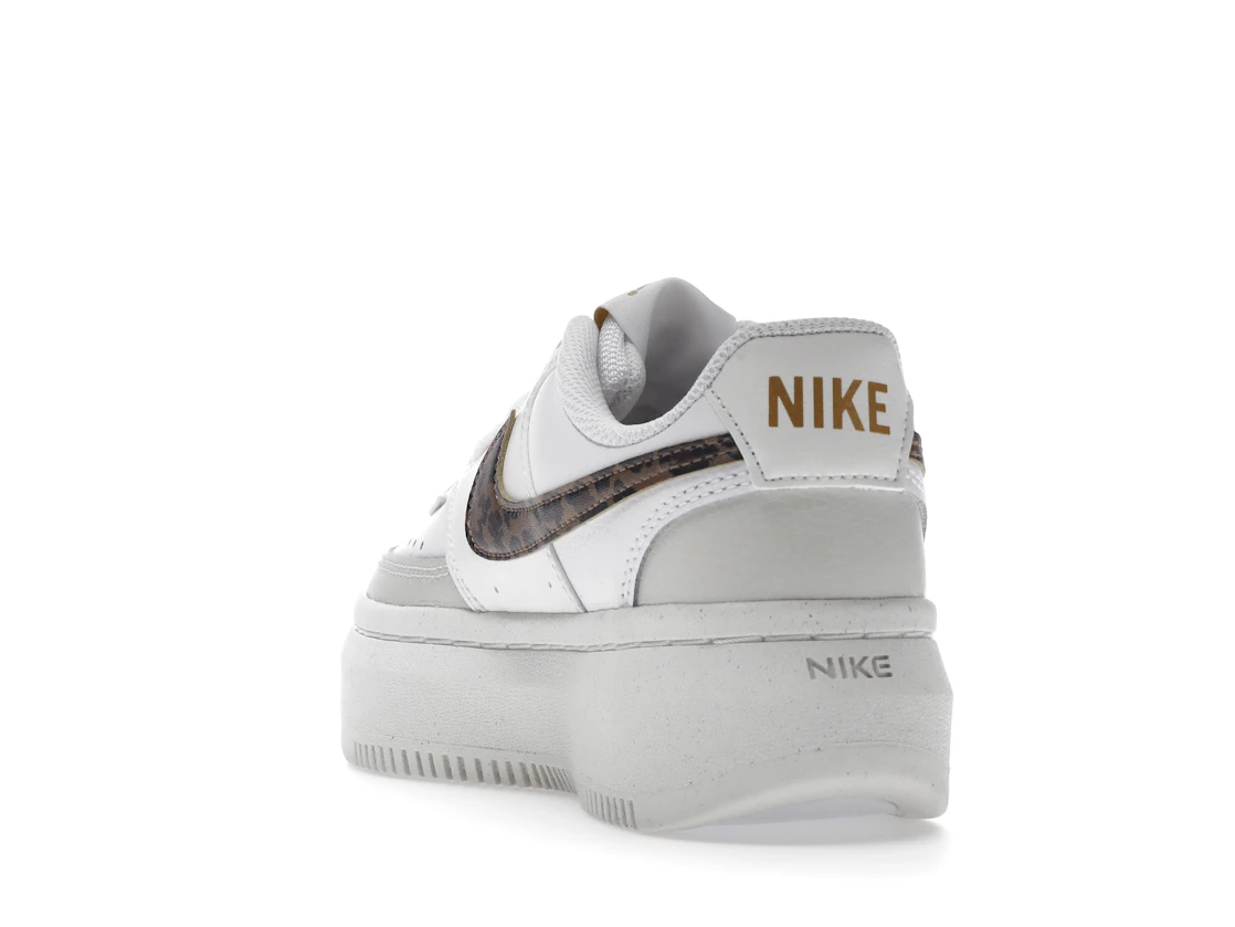 Vue 26 de Nike Court Vision Alta Low White Light Bone Sail Archaeo Brown 