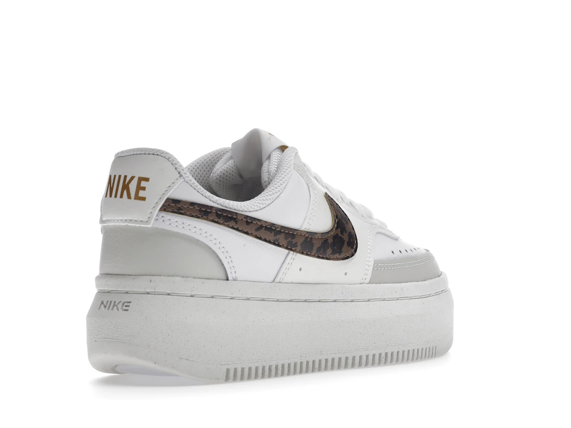 Vue 32 de Nike Court Vision Alta Low White Light Bone Sail Archaeo Brown 