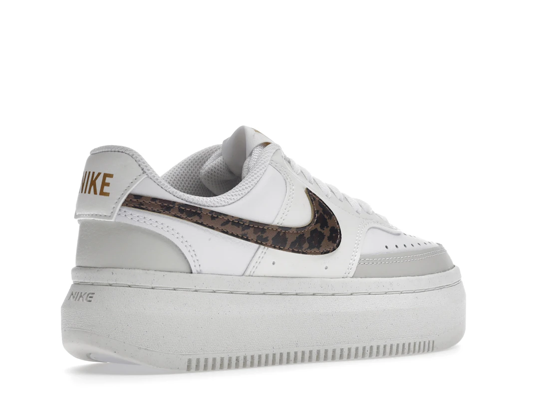 Vue 33 de Nike Court Vision Alta Low White Light Bone Sail Archaeo Brown 