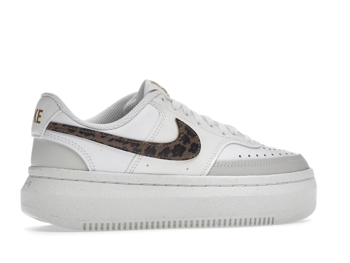 Vue 35 de Nike Court Vision Alta Low White Light Bone Sail Archaeo Brown 