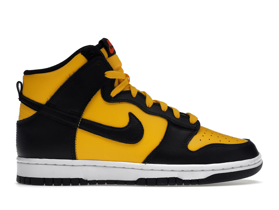 Vue 1 de Nike Dunk High Retro Reverse Goldenrod
