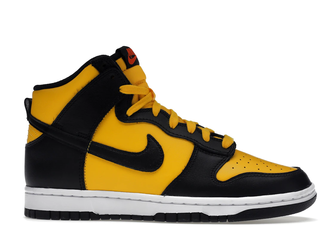 Vue 2 de Nike Dunk High Retro Reverse Goldenrod