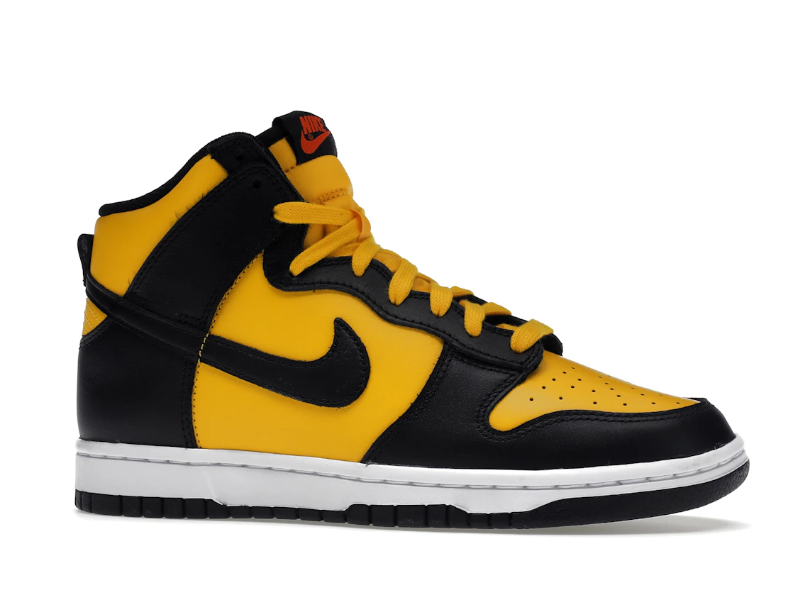 Vue 3 de Nike Dunk High Retro Reverse Goldenrod