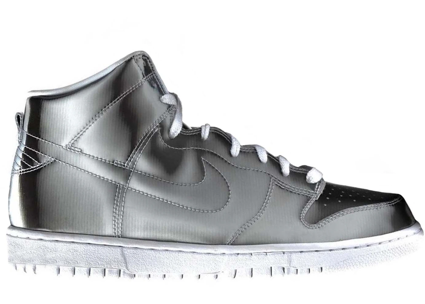 Nike Dunk High CLOT Metallic Silver (With Card)