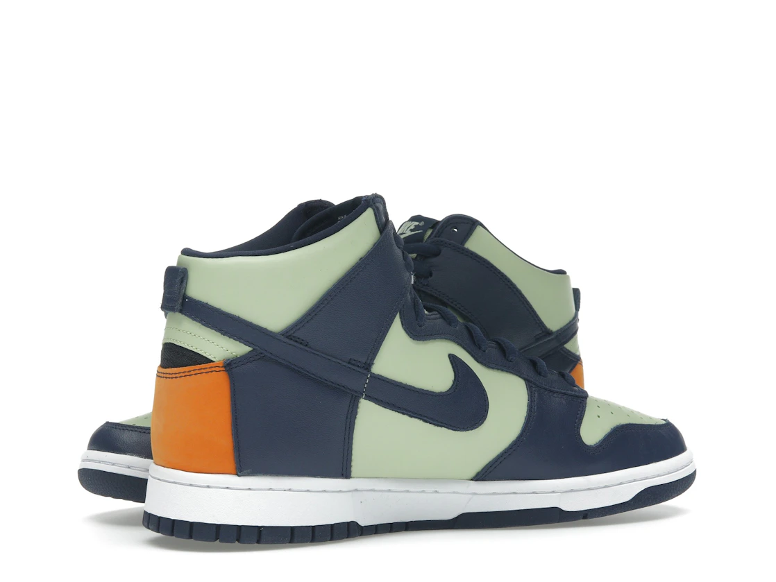 Vue 16 de Nike Dunk High See Through Pistachio Midnight Navy 