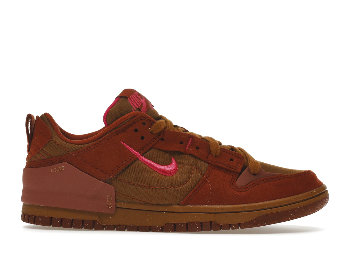 Vue 2 de Nike Dunk Low Disrupt 2 Desert Bronze Pink Prime 