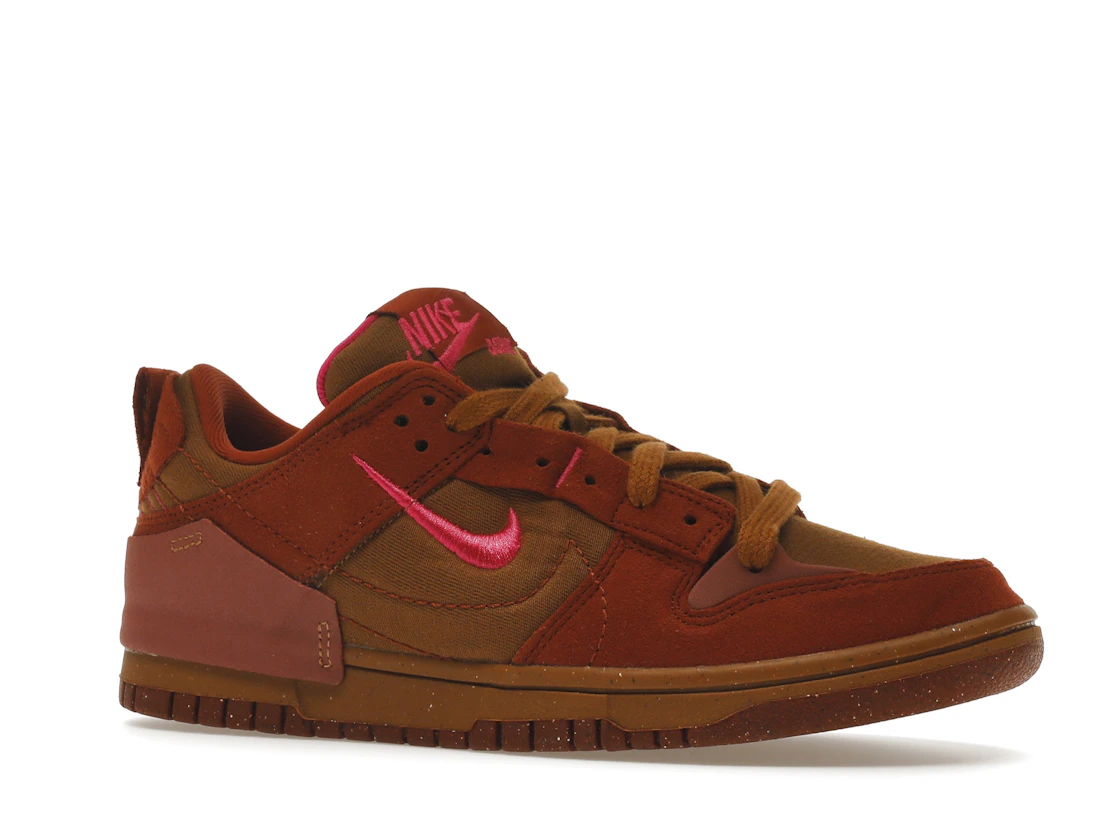 Vue 4 de Nike Dunk Low Disrupt 2 Desert Bronze Pink Prime 