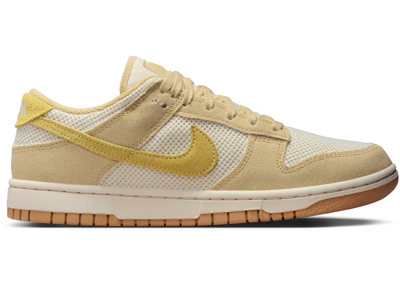 Nike Dunk Low Next Nature SE Team Gold Pale Ivory 