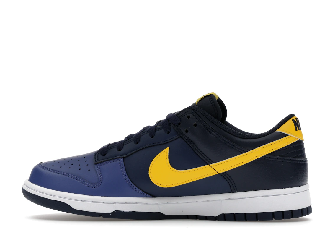 Vue 20 de Nike Dunk Low Retro Blue Legend Varsity Maize