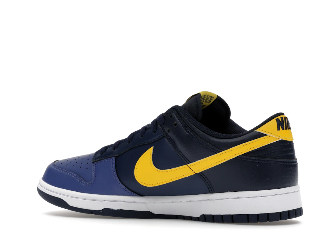 Vue 22 de Nike Dunk Low Retro Blue Legend Varsity Maize