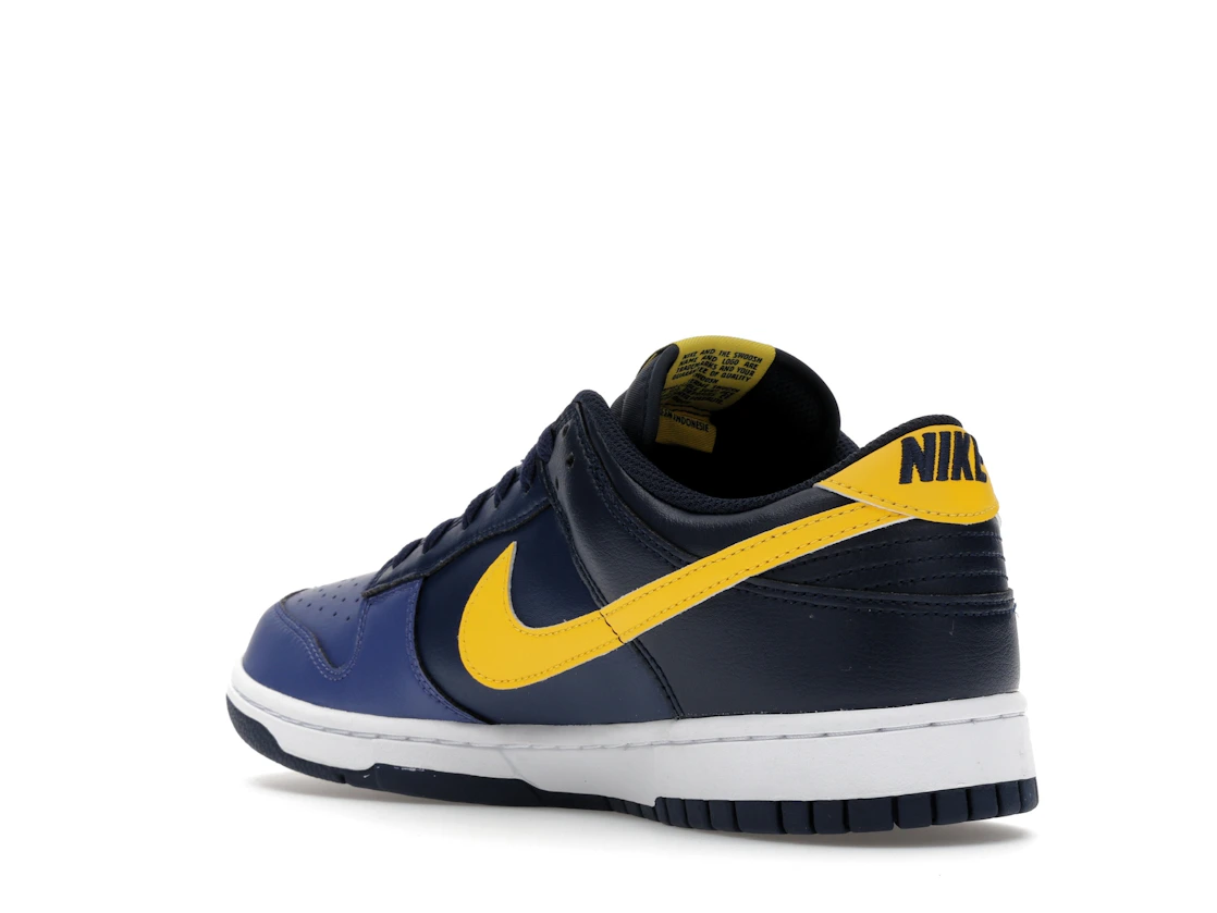 Vue 24 de Nike Dunk Low Retro Blue Legend Varsity Maize