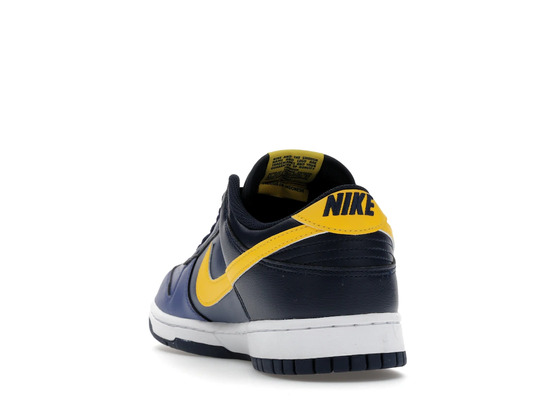 Vue 26 de Nike Dunk Low Retro Blue Legend Varsity Maize