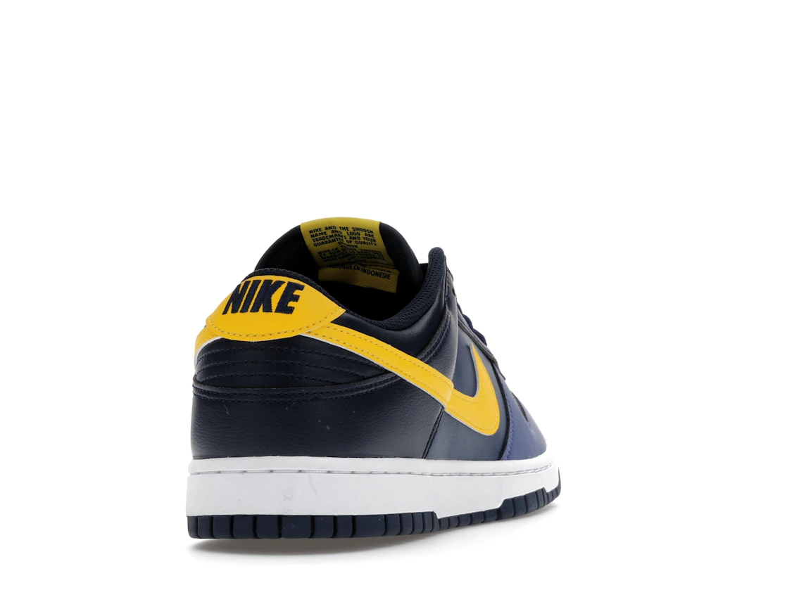 Vue 30 de Nike Dunk Low Retro Blue Legend Varsity Maize