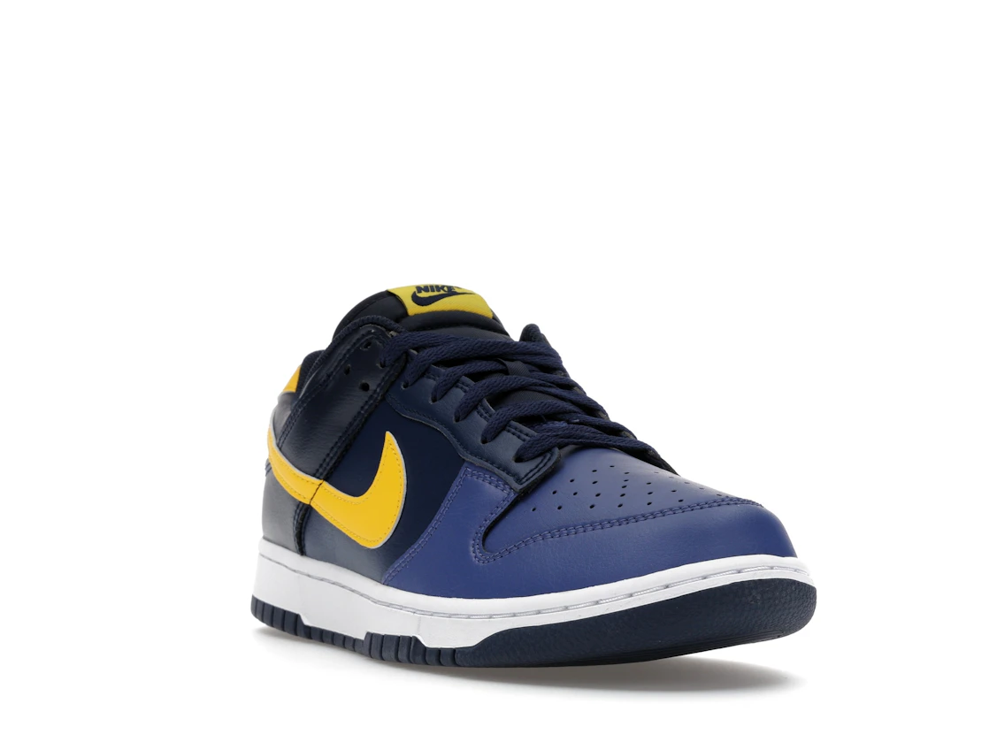 Vue 7 de Nike Dunk Low Retro Blue Legend Varsity Maize