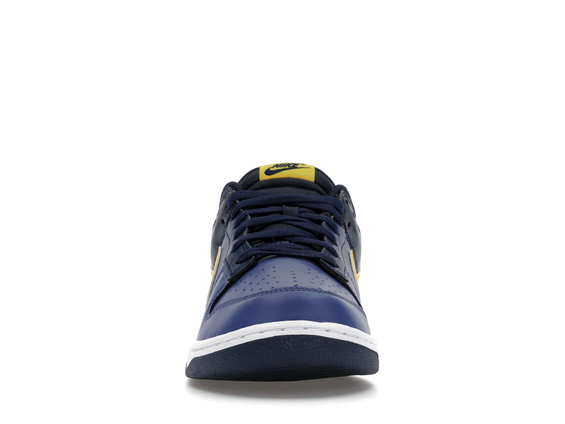 Vue 10 de Nike Dunk Low Retro Blue Legend Varsity Maize