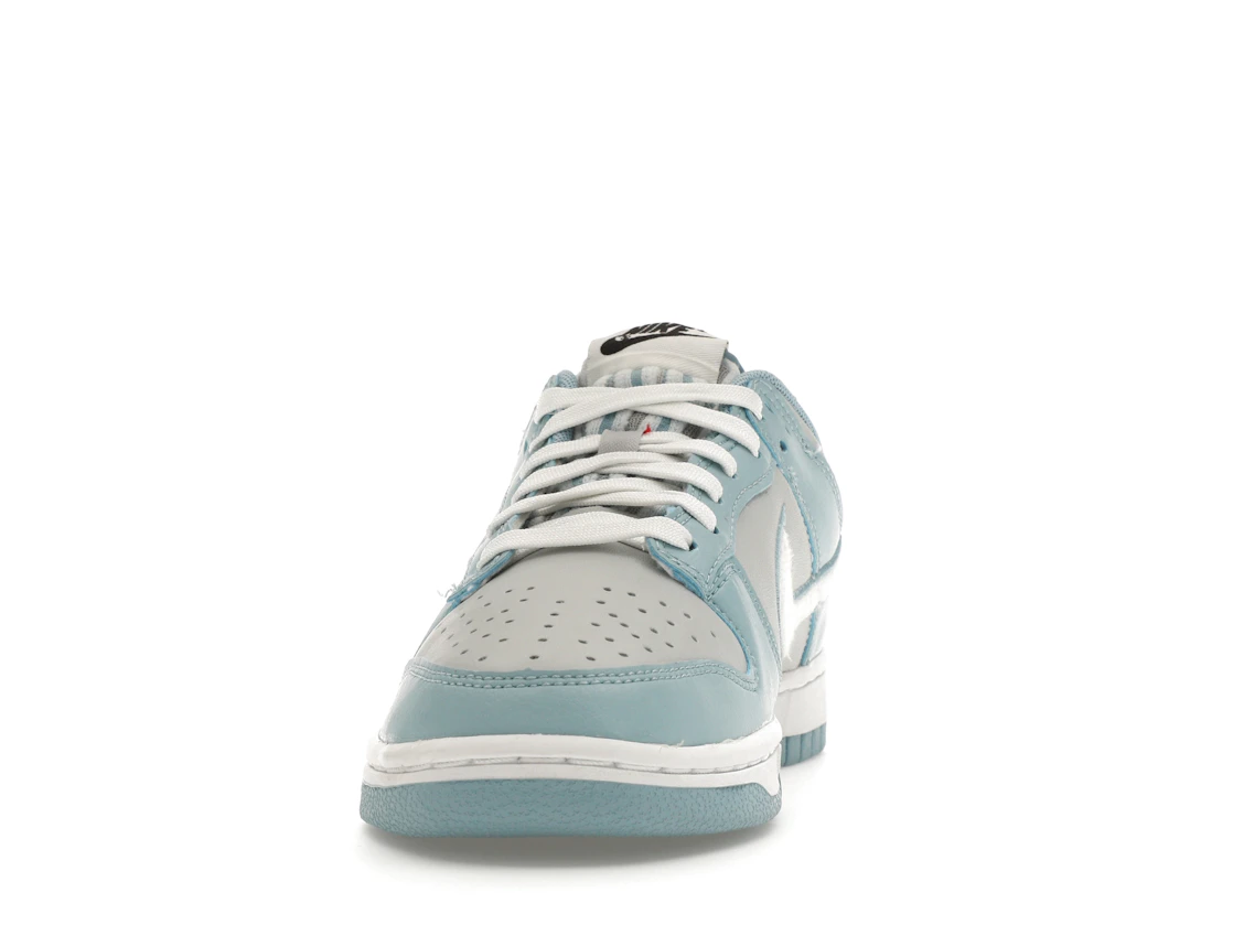Vue 11 de Nike Dunk Low Retro Fleece Swoosh Worn Blue