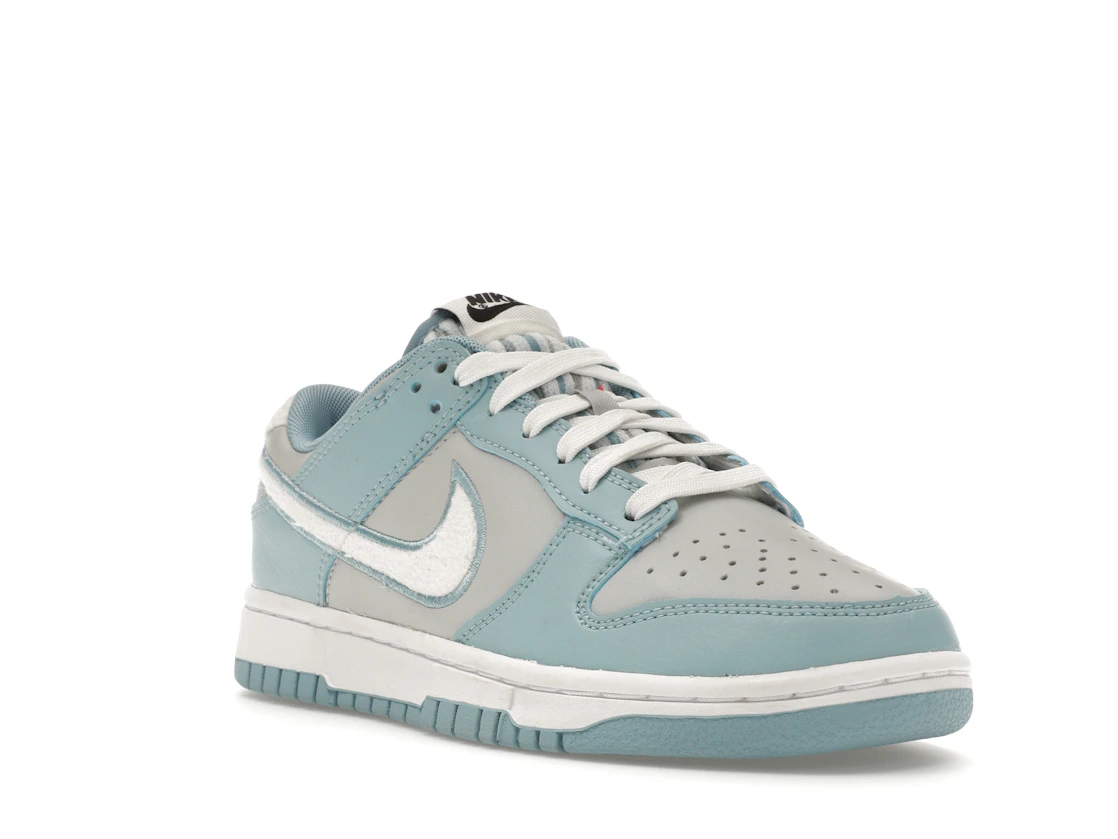 Vue 6 de Nike Dunk Low Retro Fleece Swoosh Worn Blue