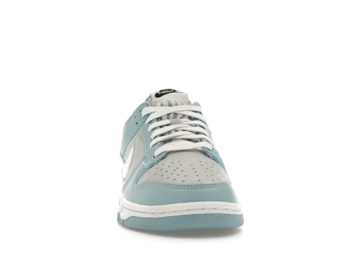 Vue 9 de Nike Dunk Low Retro Fleece Swoosh Worn Blue