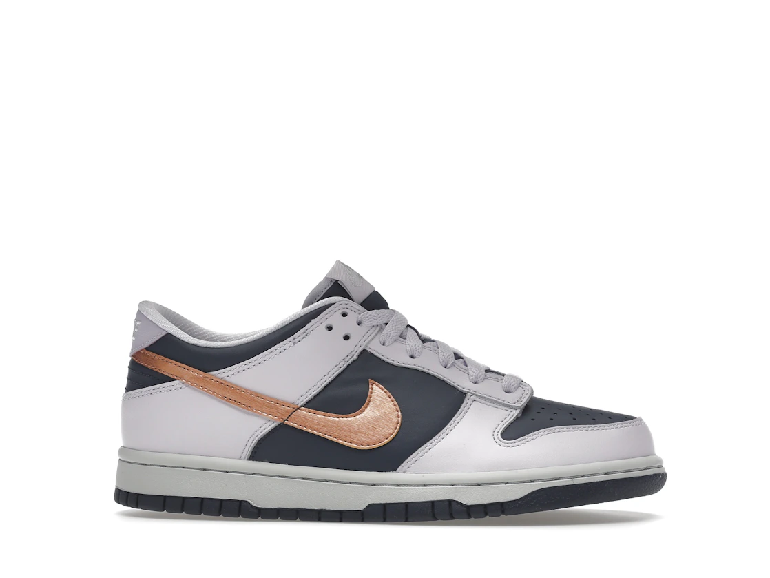 Vue 2 de Nike Dunk Low SE Copper Swoosh (GS)