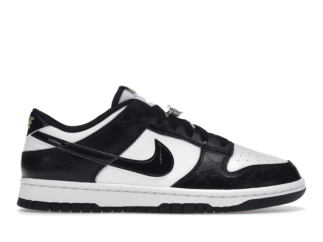 Vue 1 de Nike Dunk Low SE World Champs Black White